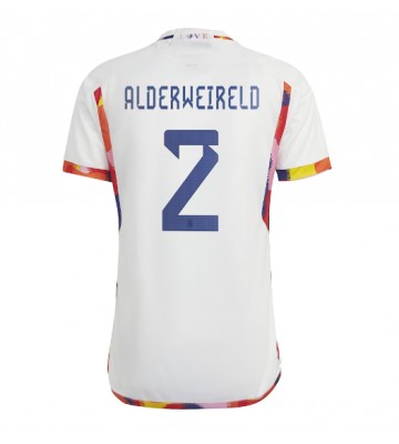 Maillot de foot Belgique Toby Alderweireld #2 Extérieur Monde 2022 Manches Courte